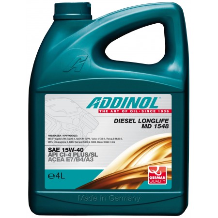 Addinol Diesel Longlife MD 1548, 4л
